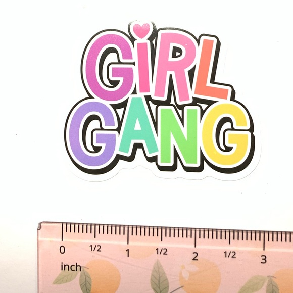 Girl Gang Vinyl Sticker - Picture 2 of 2